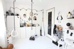 Schaukelringe Lillagunga, Weiß - Schwarz 13 Schaukelringe Lillagunga, Weiß - Schwarz -Kinfill Verkäufe Rings White Black Ropes Sophie L6