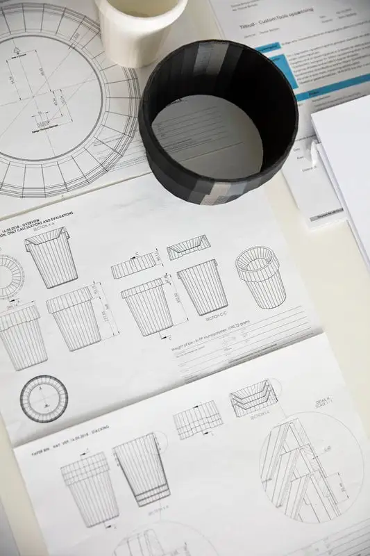 Hay Shade Abfalleimer, Hellrosa 5 Hay Shade Abfalleimer, Hellrosa – Bild 3