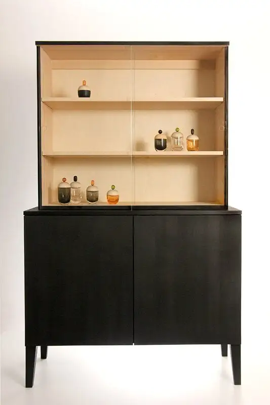 Katriina Nuutinen Aufbewahrungsglas Lyyli, Mittelgroß, Orange-grau 4 Katriina Nuutinen Aufbewahrungsglas Lyyli, Mittelgroß, Orange-grau – Bild 2