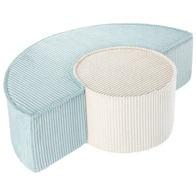 Wigiwama Pouf-Set, Pfefferminzgrün 3 Wigiwama Pouf-Set, Pfefferminzgrün
