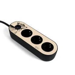 MyNolla Strip Steckerleiste, Fox Cub, Schwarz 8 MyNolla Strip Steckerleiste, Fox Cub, Schwarz -Kinfill Verkäufe black fox front