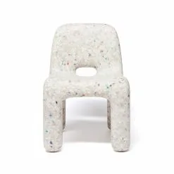 EcoBirdy Charlie Stuhl, Cremeweiß -Kinfill Verkäufe ecoBirdy CharlieChair OffWhite Front
