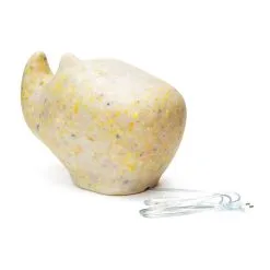 EcoBirdy Rhino Leuchte, Vanillegelb -Kinfill Verkäufe ecoBirdy RhinoLamp Vanilla Bulb BackPerspective