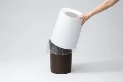 Ideaco Mülleimer Tubelor Homme, Weiß -Kinfill Verkäufe homme use1