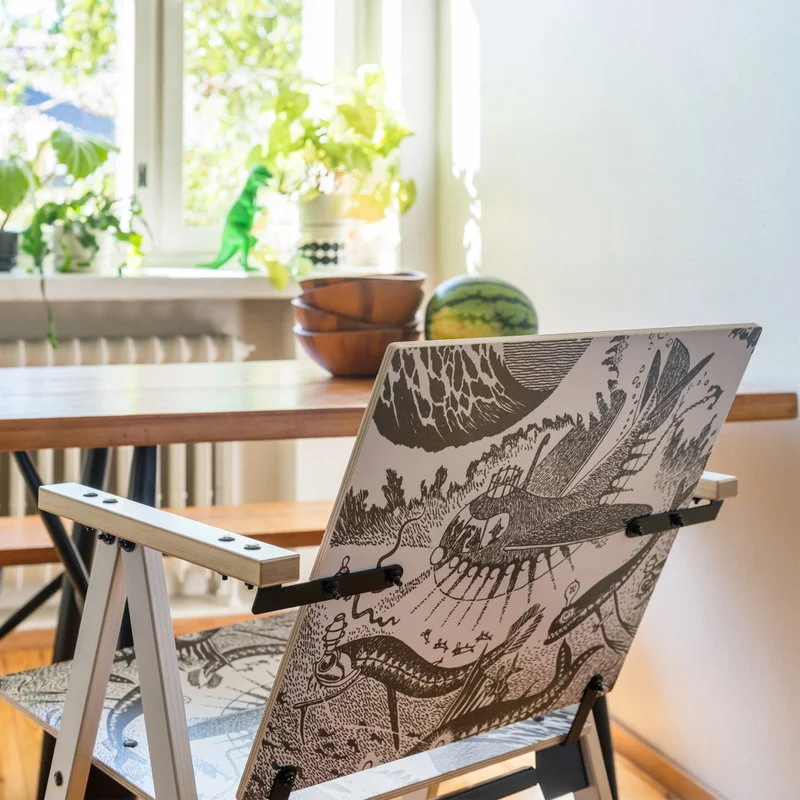 Yrjö Kukkapuro Mumin Stuhl, Groß 7 Yrjö Kukkapuro Mumin Stuhl, Groß – Bild 5