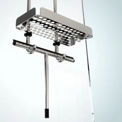 FROST Duschabstreifer Nova2, Gebürsteter Stahl 9 FROST Duschabstreifer Nova2, Gebürsteter Stahl -Kinfill Verkäufe nova2 wiper showershelf 6309