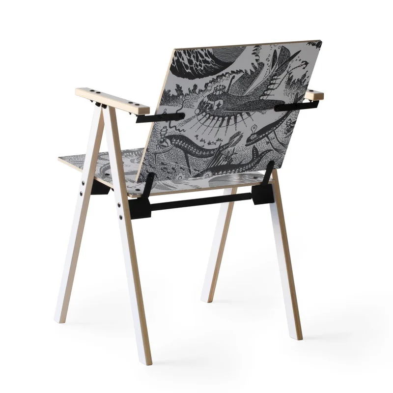 Yrjö Kukkapuro Mumin Stuhl, Groß 5 Yrjö Kukkapuro Mumin Stuhl, Groß – Bild 3